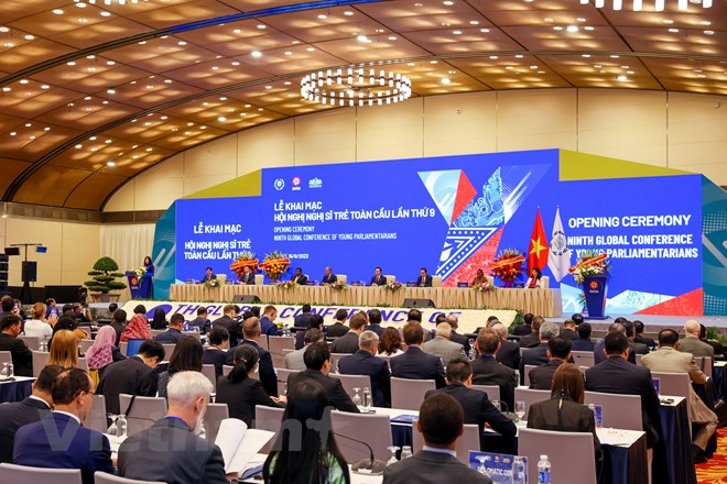 The 9th Global Conference of Young Parliamentarians kicks off in Hanoi