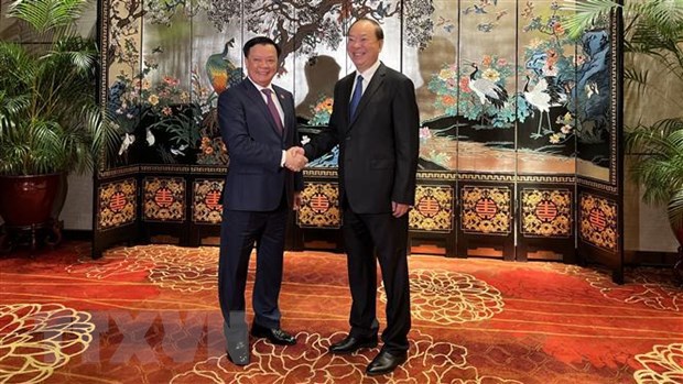 Hanoi Party Chief expects stronger ties with Guangdong Province