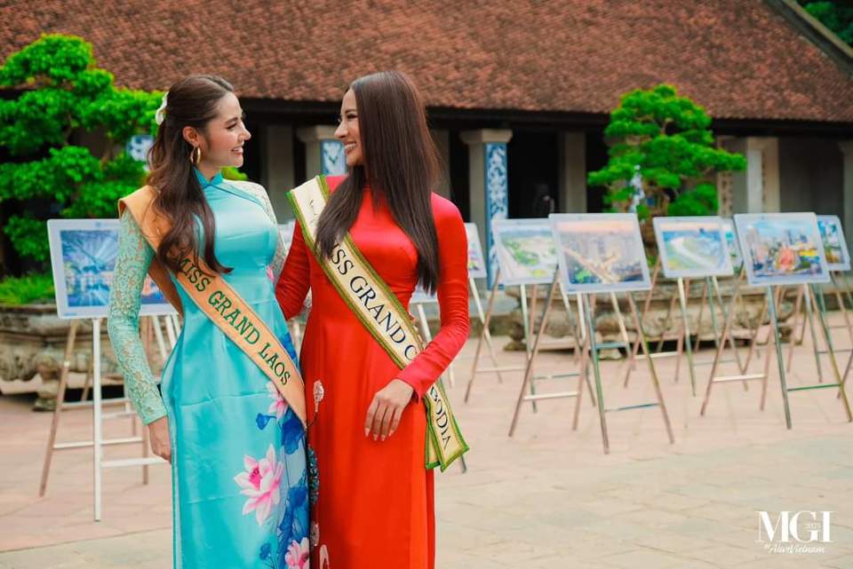 Photo exhibition "Hanoi in My Heart" captivates Miss Grand International 2023 contestants 