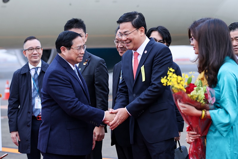 Prime Minister Pham Minh Chinh in Japan for ASEAN-Japan Summit