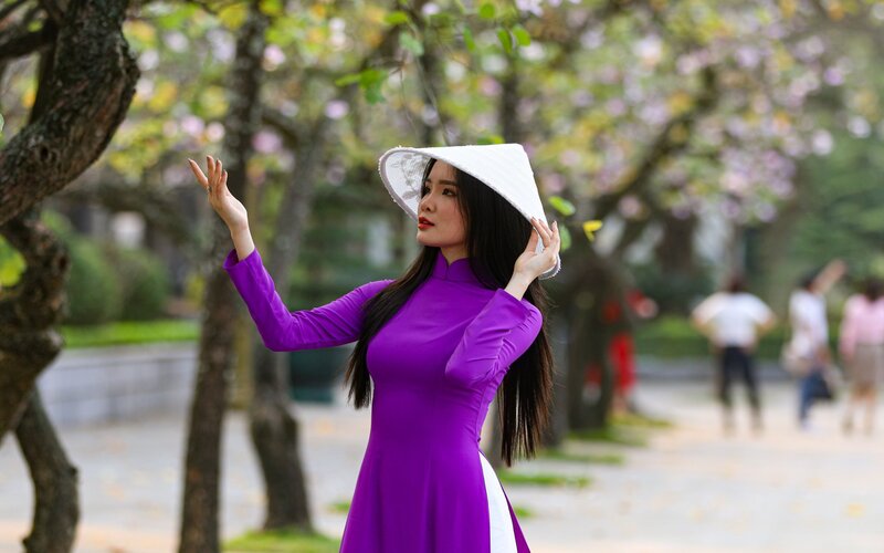  Of all seasons, Autumn is the most Instagrammable and nostalgic in Hanoi.
