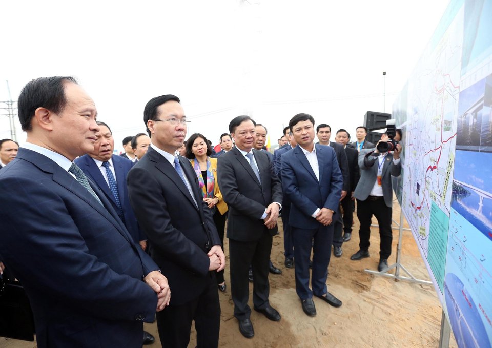 State President highlights Hanoi’s effort in implementing Ring Road No.4 project