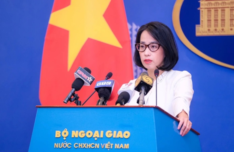 Vietnam opposes Chinese vessels entering Vanguard Bank