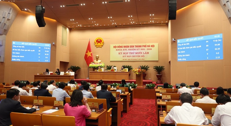 Hanoi legislators pass General Planning for 2021-2030 period