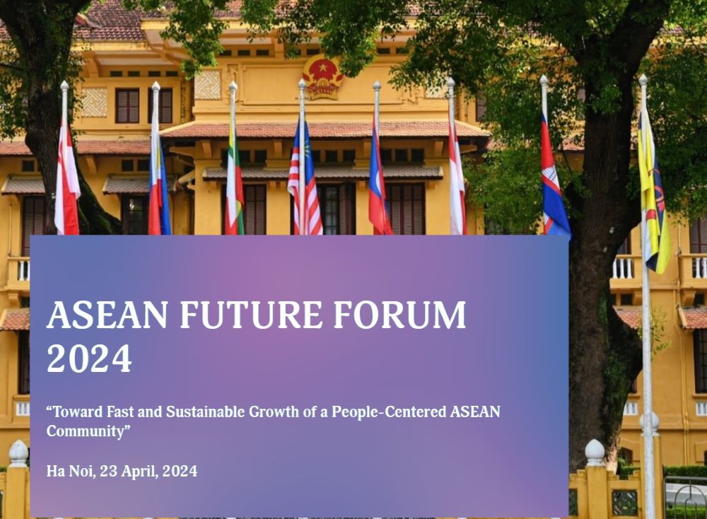 ASEAN Future Forum 2024: Promoting regional centrality 