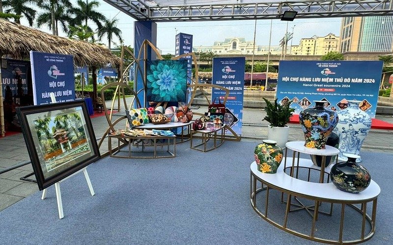 Hanoi Great Souvenirs 2024 features unique handicraft products