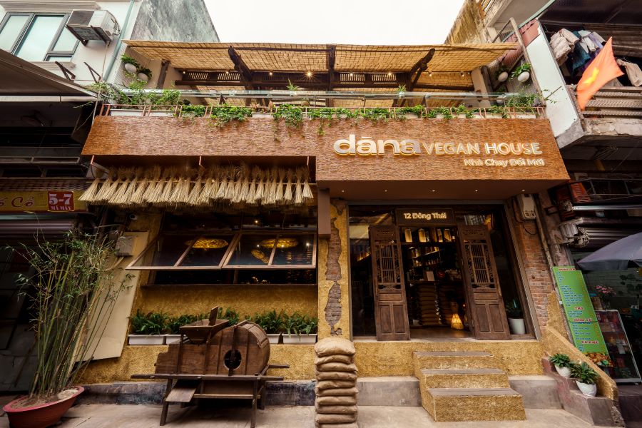 Exploring innovative vegan cuisine in old rice barn in heart of Hanoi