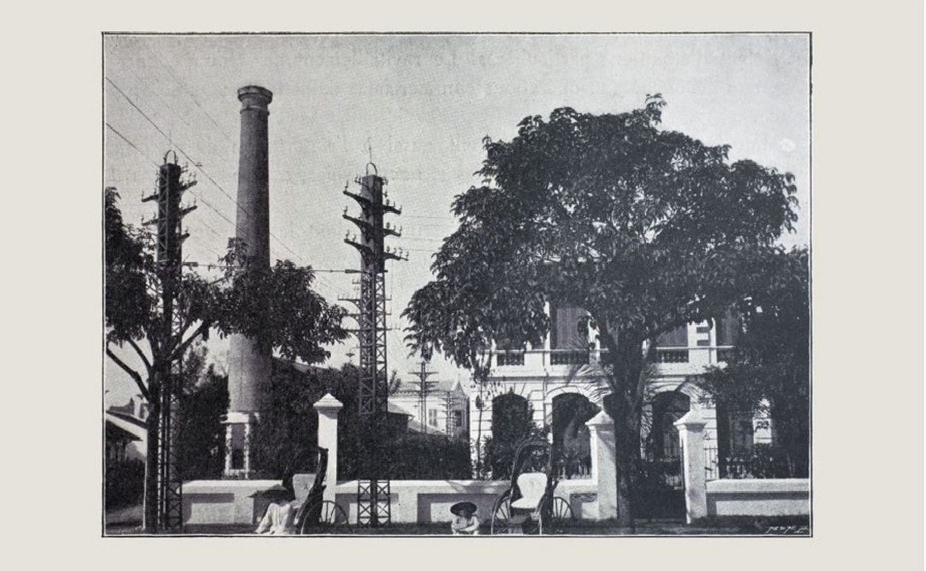 Hanoi's first power plant and city modernization