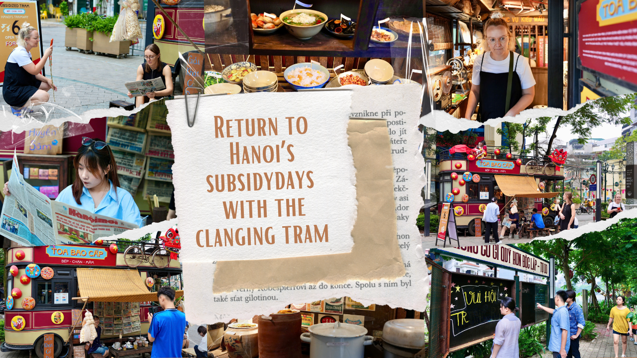 Return to Hanoi's subsidy days with clanging tram