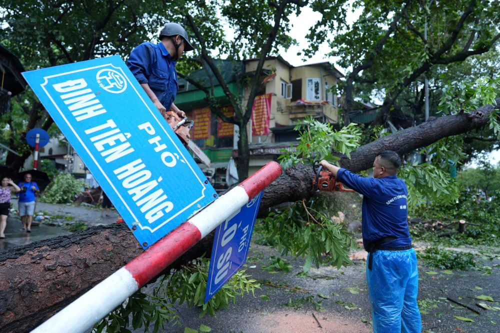 Hanoi devastated after super typhoon Yagi 