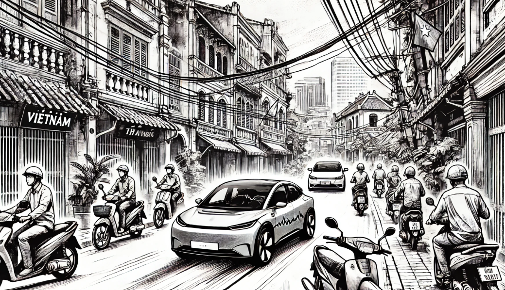 EVs take the spotlight on Vietnam's urban streets