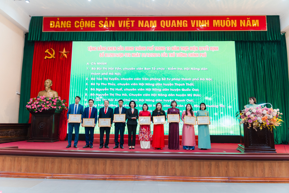 Hanoi Farmers' Association embraces digital farming and sustainability