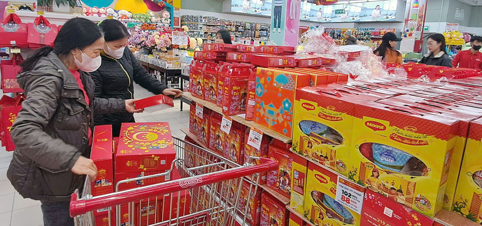 Hanoi retail outlets open to keep prices stable during Tet