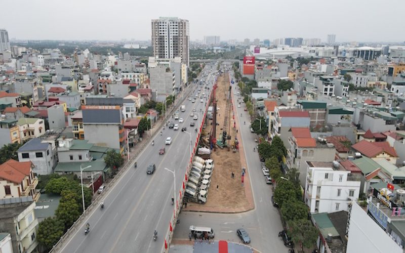 Major infrastructure projects to give Hanoi a facelift