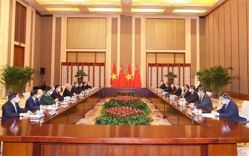 Vietnam prioritises development of ties with China: Party chief