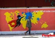 Hanoi to adorn streets with mural-paintings on Covid-19 prevention