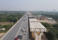 Construction of Vinh Tuy Bridge 2 accelerated