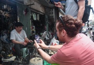 Hanoi street where dead appliances come back to life  