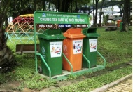 Hanoi's downtown district sorts waste at source