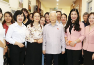 Ba Dinh people cherish memory of General Secretary Nguyen Phu Trong