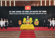 State funeral held for Party General Secretary Nguyen Phu Trong