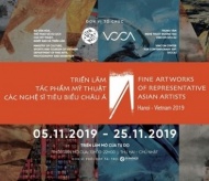 Int’l renown artists join fine artworks expo in Hanoi 