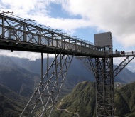 First phase of highest glass bridge in Vietnam opened in Lai Chau