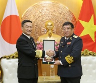 Japan Maritime Self-Defense Force calls for stronger ties with Vietnam