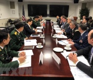 Vietnam, US hold defense policy dialogue in Washington DC