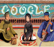 Google Doodles honor Vietnam's ca tru singing