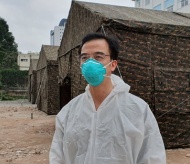 Makeshift hospital built in Bach Mai Hospital, new corona hot spot in Hanoi