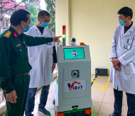 Vietnam makes Covid-19 patient assisting robot