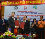 Vietnam and US sign an agreement to strengthen Fisheries Law enforcement