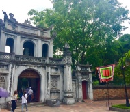 Exploring Temple of Literature - first national university of Vietnam