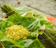 Dishes made from green rice – Hanoi’s flavor of autumn