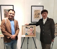 Exhibition “Paintings on Tale of Kieu” underway in Hanoi