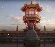 Visitors can visit One Pillar Pagoda in Hanoi via virtual reality technology