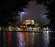 Hoan Kiem lake, fantastic place in the heart of Hanoi