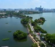 Snapshots of beautiful West lake in Hanoi