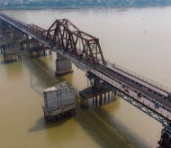 Long Bien Bridge - the horizontal Eiffel Tower in Vietnam