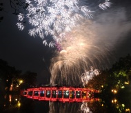 Hanoi to display high altitude fireworks on New Year’s Eve