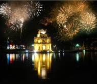 Shimmering and magical beauty of Hanoi at night