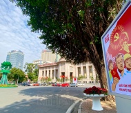 Hanoi’s decorations to welcome 13th National Party Congress