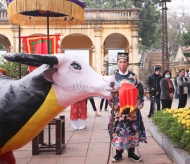 Spring ritual of “Tien Xuan Nguu” is re-enacted 