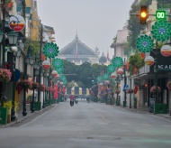 A peaceful Hanoi on the first day of Tet Holiday