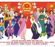 Propaganda paintings cheer up Vietnam’s general election