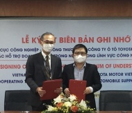 Toyota supports Vietnam manufacturing auto parts