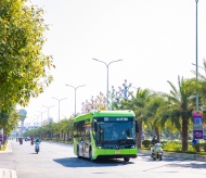 First electric bus route opened in the capital city