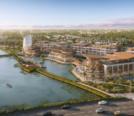 Vietnam’s first commercial center on water under construction