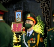 Funeral of Vietnamese peacekeeper die on duty 